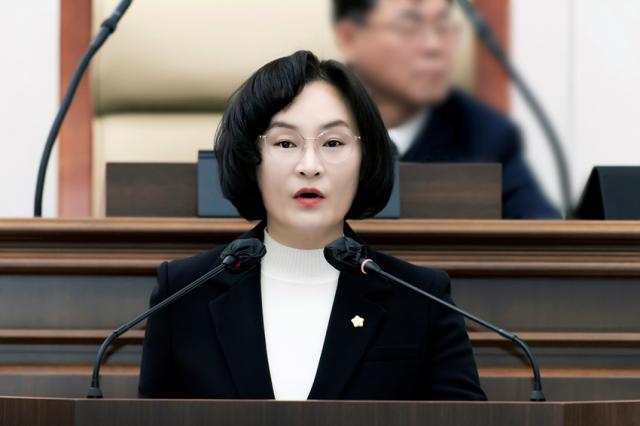 NSP통신-김현주 김포시의원이 5분 발언을 하고 있는 모습. (사진 = 김포시의회)