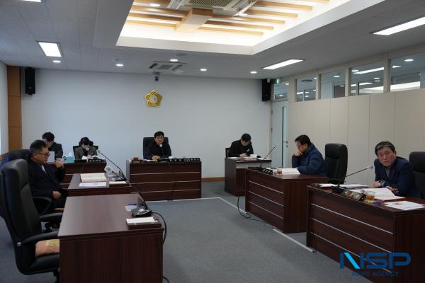 [NSP PHOTO]영천시의회 산업건설위원회, 제243회 임시회 상임위원회 활동 시작