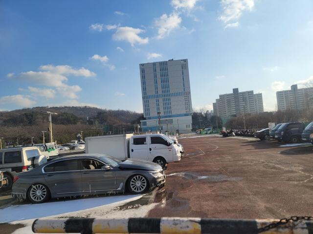 NSP통신-무단방치차량 견인보관소. (사진 = 부천시)