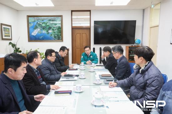 NSP통신-구충곤 광양경자청장 투자유치 현안 청취 (사진 = 광양만권경제자유구역청)