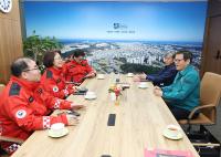 [NSP PHOTO]강릉시, 산림청과 봄철 산불 대응방안 협력체계 구축