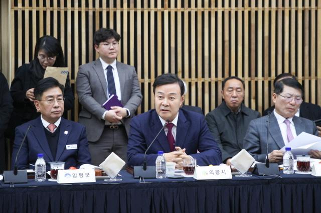 NSP통신-김성제 시장이 경기도시장군수협의회 제7차 정기회의에서 발언하고 있다. (사진 = 의왕시)