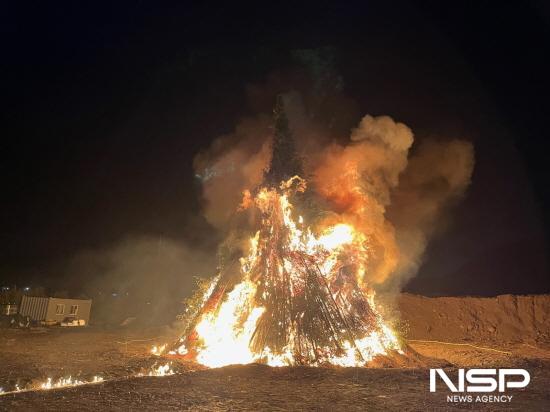 NSP통신-달집태우기 (사진 = 광양시청)