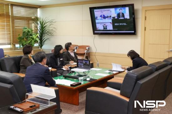NSP통신-3개 도시 시장 긴급 영상회의 (사진 = 광양시청)