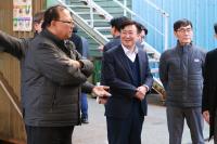 [NSP PHOTO]정기명 여수시장, 여수산단 기업방문 현장 목소리 청취