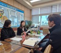 [NSP PHOTO]장윤정 경기도의원, 대부도 지역 학교 교육현안 청취