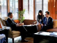 [NSP PHOTO]김동연, 조셉 윤 주한미국대사대리 만나 한미 관계 주요 현안 논의