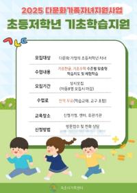 [NSP PHOTO]속초시가족센터, 다문화가정 기초학습지원사업 추진
