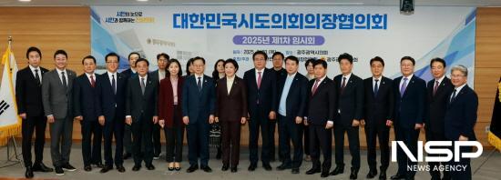 NSP통신-대한민국시도의회의장협의회 2025년 제1차 임시회 (사진 = 전남도의회)