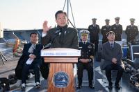 [NSP PHOTO]정조대왕이 만든 도시 수원시, 해군 정조대왕함과 자매결연