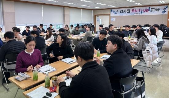 NSP통신-경기도 화성시 청호인재개발원에서 열린 신입사원 스킬업(Skill-up) 교육 (사진 = 남양유업 제공)