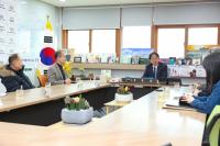 [NSP PHOTO]이동환 고양시장, 고양시 개인택시조합장 면담