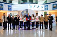 [NSP PHOTO]화성시, 빙상부 선수단과 금빛 영광 봉납식 개최