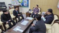 [NSP PHOTO]김천시, 경상북도 방문...농업 분야 현안 사업 건의