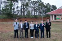 [NSP PHOTO]용인시의회, 베트남 꽝남성 땀끼시 도서관 건립 착공식 참석