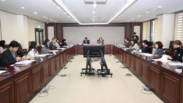 NSP통신-안성시 교육발전계획 수립 용역 최종보고회가 진행되고 있다. (사진 = 안성시)