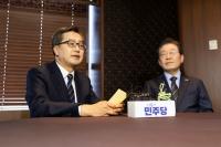 [NSP PHOTO]김동연, 이재명과 회동 압도적 정권교체, 선거 연대·공동 정부 만들어야