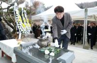 [NSP PHOTO]전주시, 제106주년 삼일절 기념 참배행사 개최