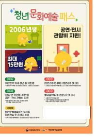 [NSP PHOTO]영덕군, 2006년생 대상 청년문화예술패스 15만원 지원