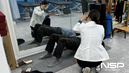 NSP통신-근골격계 개인별 운동지도 (사진 = 여수광양항만공사)