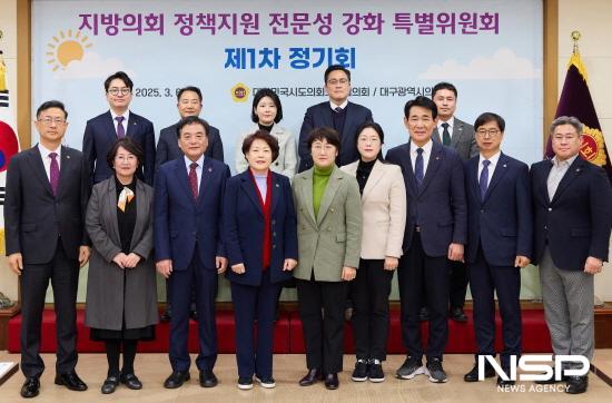 NSP통신-지방의회 정책지원 전문성 강화 특별위원회 제1차 정기회 기념 찰영 (사진 = 전남도의회)