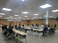 [NSP PHOTO]김천시, 2025년 1분기 장애인단체연합회 간담회 개최