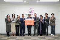 [NSP PHOTO]강원도교육청, 교육복지학생 지원 사업비 전달 받아