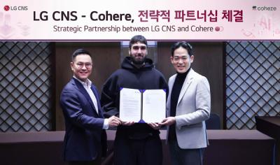 [NSP PHOTO]LG CNS, 코히어와 에이전틱 AI 서비스 개발