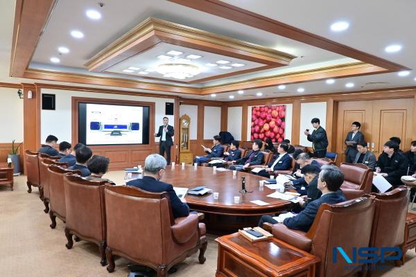 NSP통신-김천시는 11일 시청 접견실에서 제63회 경북도민체육대회 개·폐회식 공개행사 착수보고회를 개최했다. (사진 = 김천시)