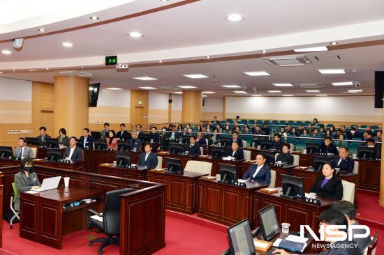 NSP통신-제335회 임시회 폐회 (사진 = 광양시의회)