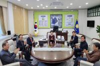 [NSP PHOTO]상주시의회, 지역 주요 인사들과 간담회 개최