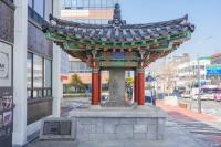 [NSP PHOTO]순천시, 청렴의 상징 팔마비 보호각 단청 새 단장