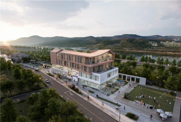 NSP통신-영유아를 위한 놀이시설과 산모를 위한 편안하고 안전한 산후조리 공간을 갖춘 안동시 은하수랜드 및 공공산후조리원 건립을 위한 건축설계자가, 설계공모를 통해 최종 선정됐다. 지역적 특색을 담은 치유와 회복의 공간이 조성된다. (사진 = 안동시)