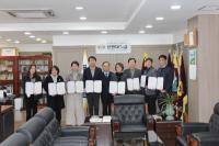 [NSP PHOTO]포항 선린대, 개교 56주년 근속상 수상식 가져