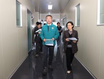 [NSP PHOTO]주영환 진안부군수 군 주요 현지 사업장 방문