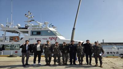 [NSP PHOTO]영덕군 해상 밀입국 차단 군경 합동 순찰