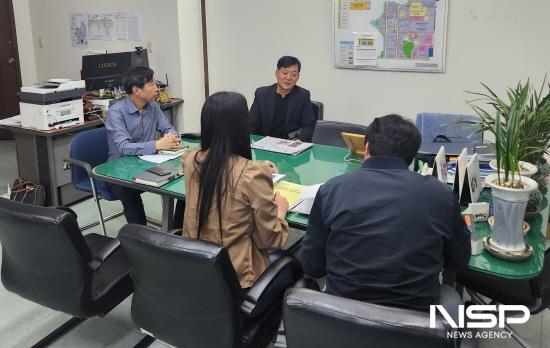NSP통신-건축행정 현장 상담반 운영 (사진 = 광양만권경제자유구역청)