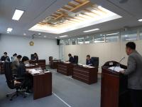 [NSP PHOTO]영천시의회 산업건설위원회,  제244회 임시회 상임위원회 회의 개최