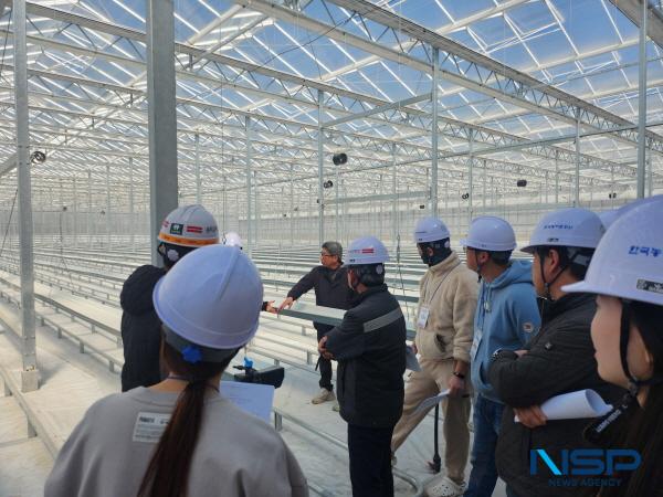 NSP통신-영천시는 지난 20일 지역특화 임대형 스마트팜 온실에서 입주 예정인 청년농업인을 대상으로 현장설명회를 개최했다. (사진 = 영천시)