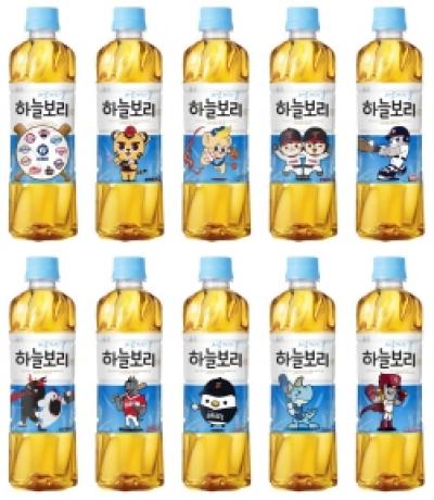 [NSP PHOTO]웅진식품 KBO와 손 잡고 하늘보리 KBO 에디션 선봬