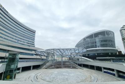 [NSP PHOTO]경기도 22일 광교융합타운 광장 경기도담뜰 준공식 개최