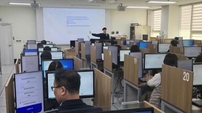 [NSP PHOTO]군산상공회의소, 회원사 직원 대상 ChatGPT 교육 실시