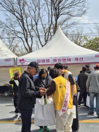 [NSP PHOTO]달성군, 제15회 결핵예방의 날 캠페인 실시
