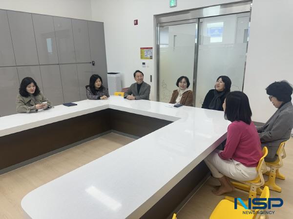 NSP통신-포항시 흥해읍에 들어선 포은흥해도서관과 흥해아이누리플라자의 본격적인 운영으로 일대가 복합 문화복지 공간으로 거듭나며 최근 진주시 방문 등 타 시군의 벤치마킹이 이어지고 있다. (사진 = 포항시)