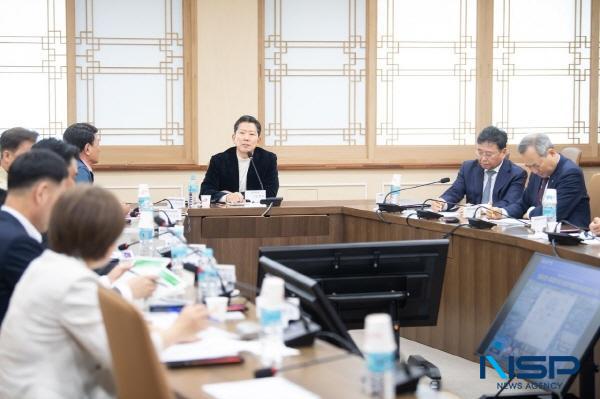 NSP통신-구미시는 지난 25일 시청 국제통상협력실에서 구미 달달한 낭만야시장 추진상황 보고회를 열고 행사 준비사항을 점검했다. (사진 = 구미시)