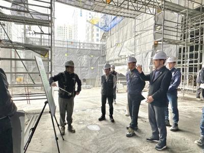 [NSP NEWS Image]현근택 수원시 제2부시장 사망사고 건축공사장 현장점검