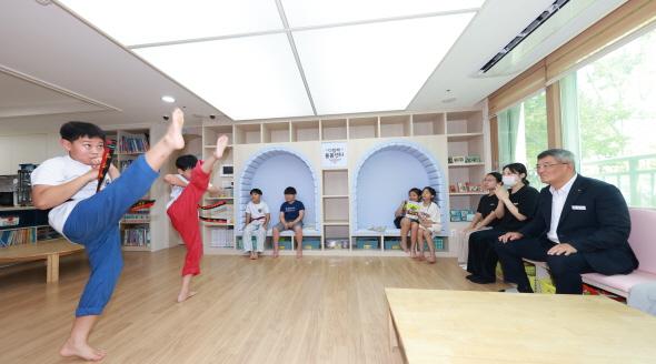 NSP통신-예천군 다함께돌봄센터 지역 돌봄의 모범으로 자리매김, 접근성 높고 실용적인 돌봄으로 만족도 상승, 높은 대기로 입소 방식 개선 추진 (사진 = 예천군)