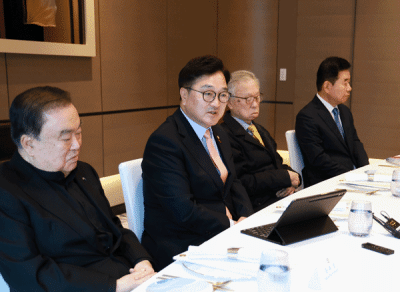 [NSP NEWS Image]우원식 전 국회의장 6명 초청 오찬 간담회 개최