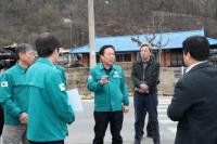 [NSP PHOTO]안동시, 산불 피해 지역에 임시조립주택 설치