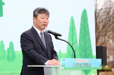 [NSP PHOTO]수원시의회 제80회 식목일 나무 식재